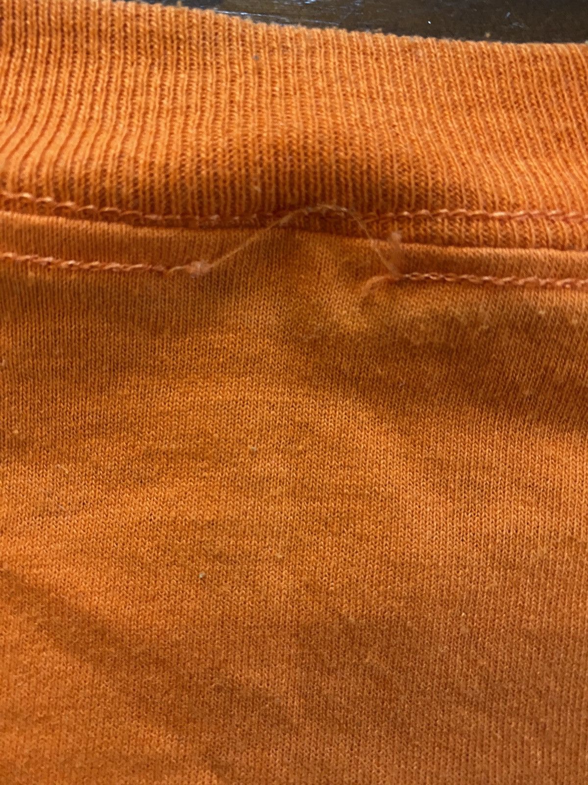Vintage Vintage 80’s Ganja University Single Stitch Orange Tee Size US XL / EU 56 / 4 - 21 Thumbnail