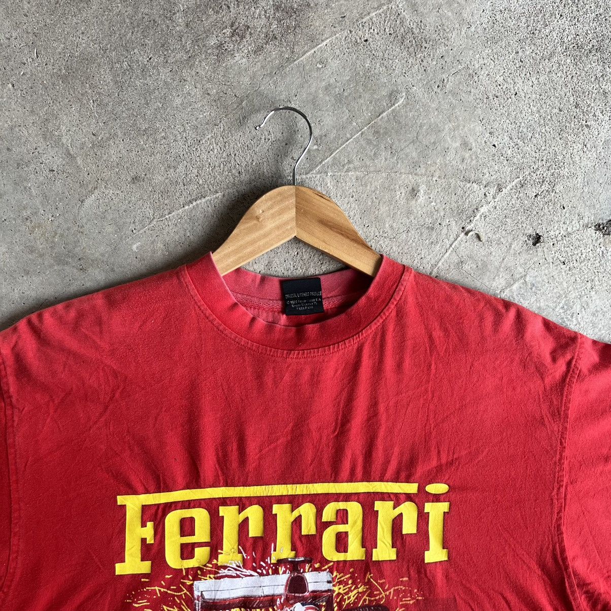 Ferrari × Vintage Vintage 1999 Ferrari F1 Tshirt Lewis Hamilton Size US M / EU 48-50 / 2 - 5 Thumbnail