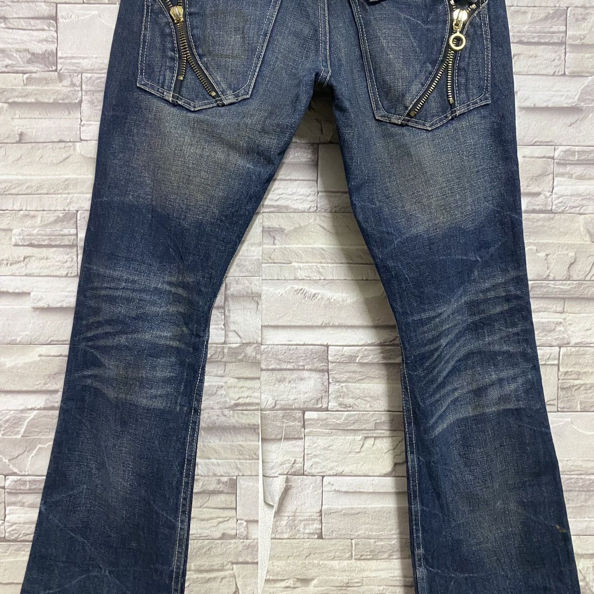 semanticdesign Semantic Design Denim Flare Jeans Zipper Size US 32 / EU 48 - 12 Thumbnail