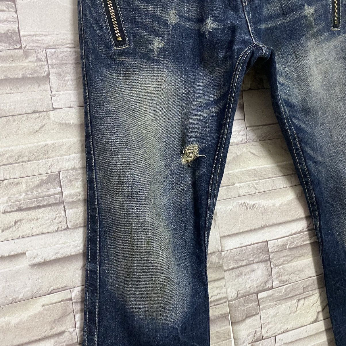 semanticdesign Semantic Design Denim Flare Jeans Zipper Size US 32 / EU 48 - 7 Thumbnail