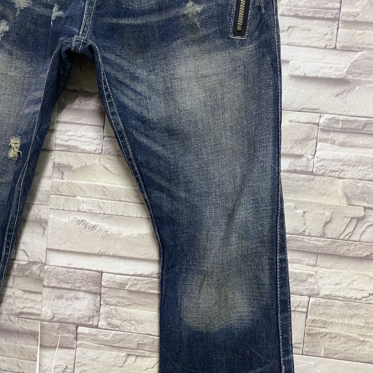 semanticdesign Semantic Design Denim Flare Jeans Zipper Size US 32 / EU 48 - 8 Thumbnail