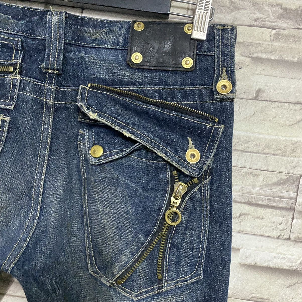 semanticdesign Semantic Design Denim Flare Jeans Zipper Size US 32 / EU 48 - 17 Thumbnail