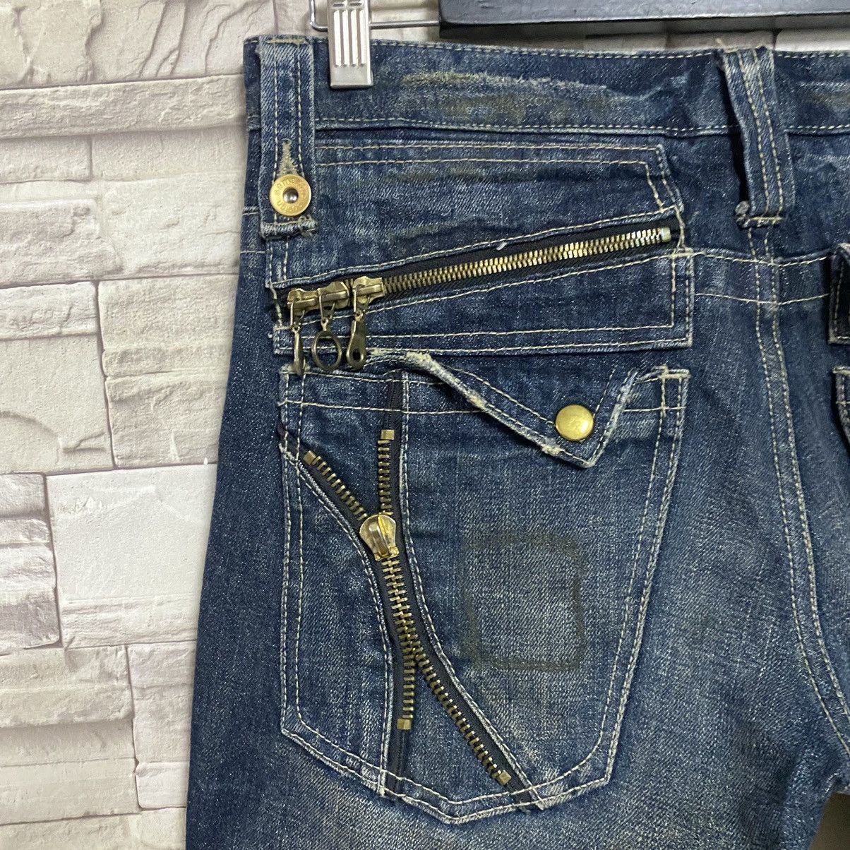 semanticdesign Semantic Design Denim Flare Jeans Zipper Size US 32 / EU 48 - 16 Thumbnail