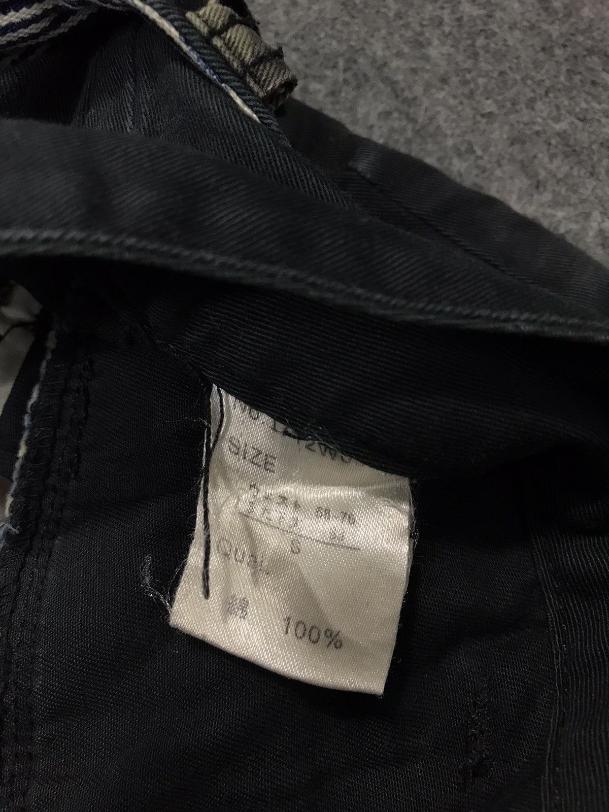 Japanese Brand × Vintage Denim Lab Black Jeans Double Waist Unisex K2279j Size US 29 - 8 Thumbnail