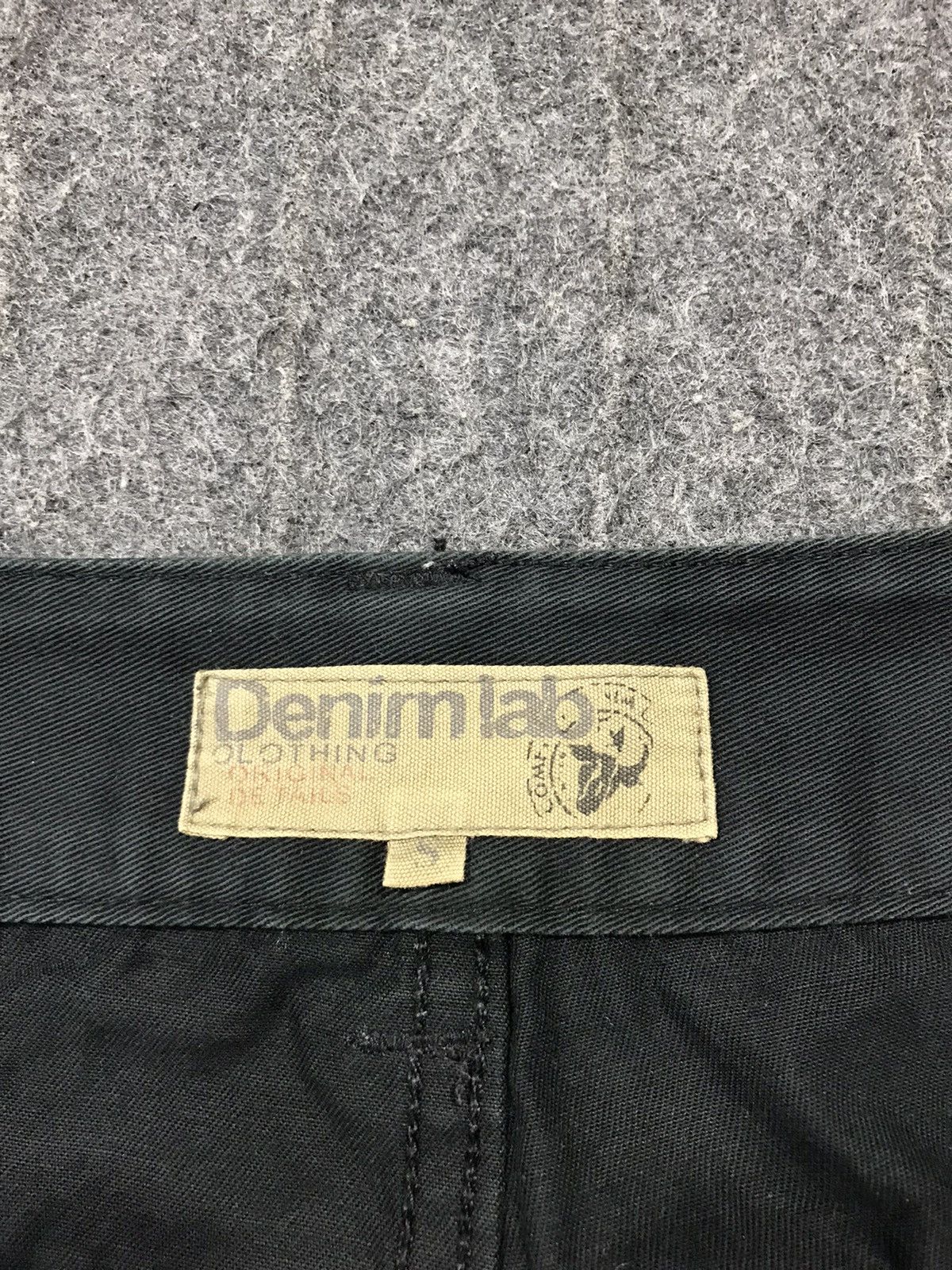 Japanese Brand × Vintage Denim Lab Black Jeans Double Waist Unisex K2279j Size US 29 - 7 Thumbnail