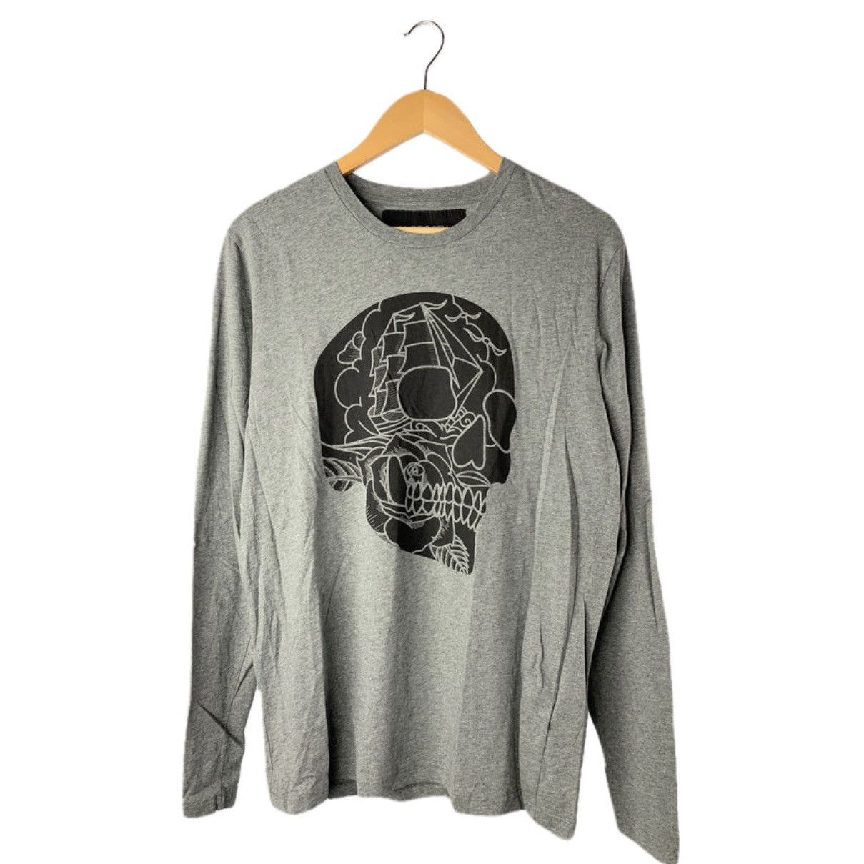HYDROGEN Hydrogen Ship Skull Longsleeve Size US L / EU 52-54 / 3 - 1 Thumbnail