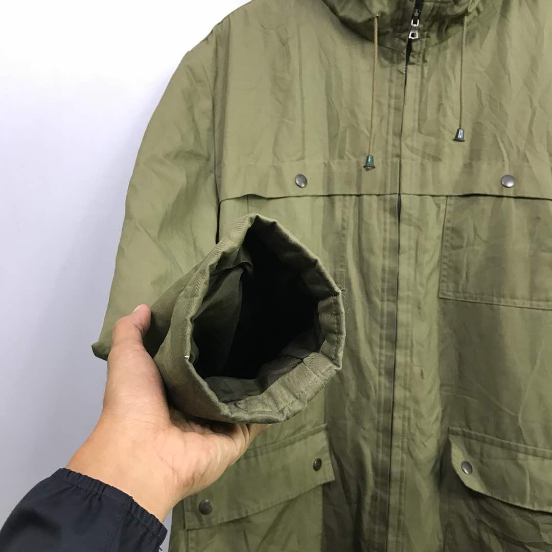 Vintage VINTAGE ST MICHAEL PARKA FUR LINING TALON ZIP ARMY Size US M / EU 48-50 / 2 - 7 Thumbnail