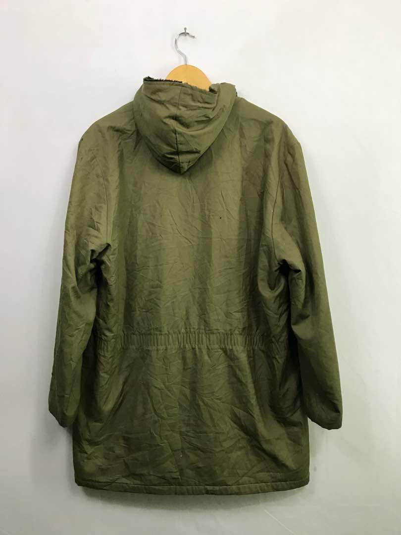 Vintage VINTAGE ST MICHAEL PARKA FUR LINING TALON ZIP ARMY Size US M / EU 48-50 / 2 - 5 Thumbnail