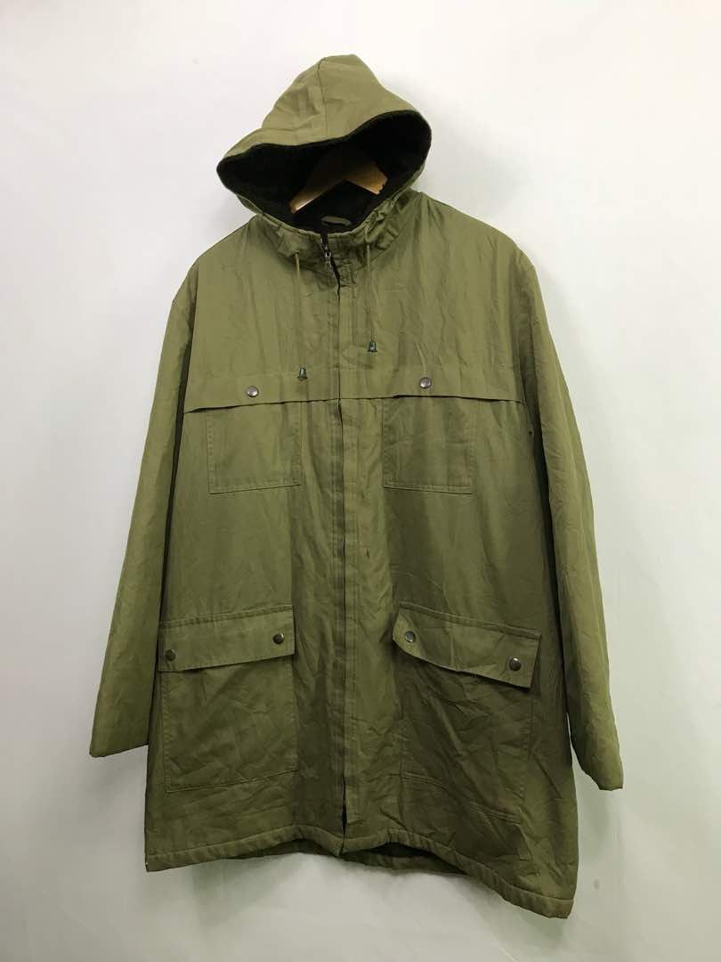 Vintage VINTAGE ST MICHAEL PARKA FUR LINING TALON ZIP ARMY Size US M / EU 48-50 / 2 - 2 Thumbnail