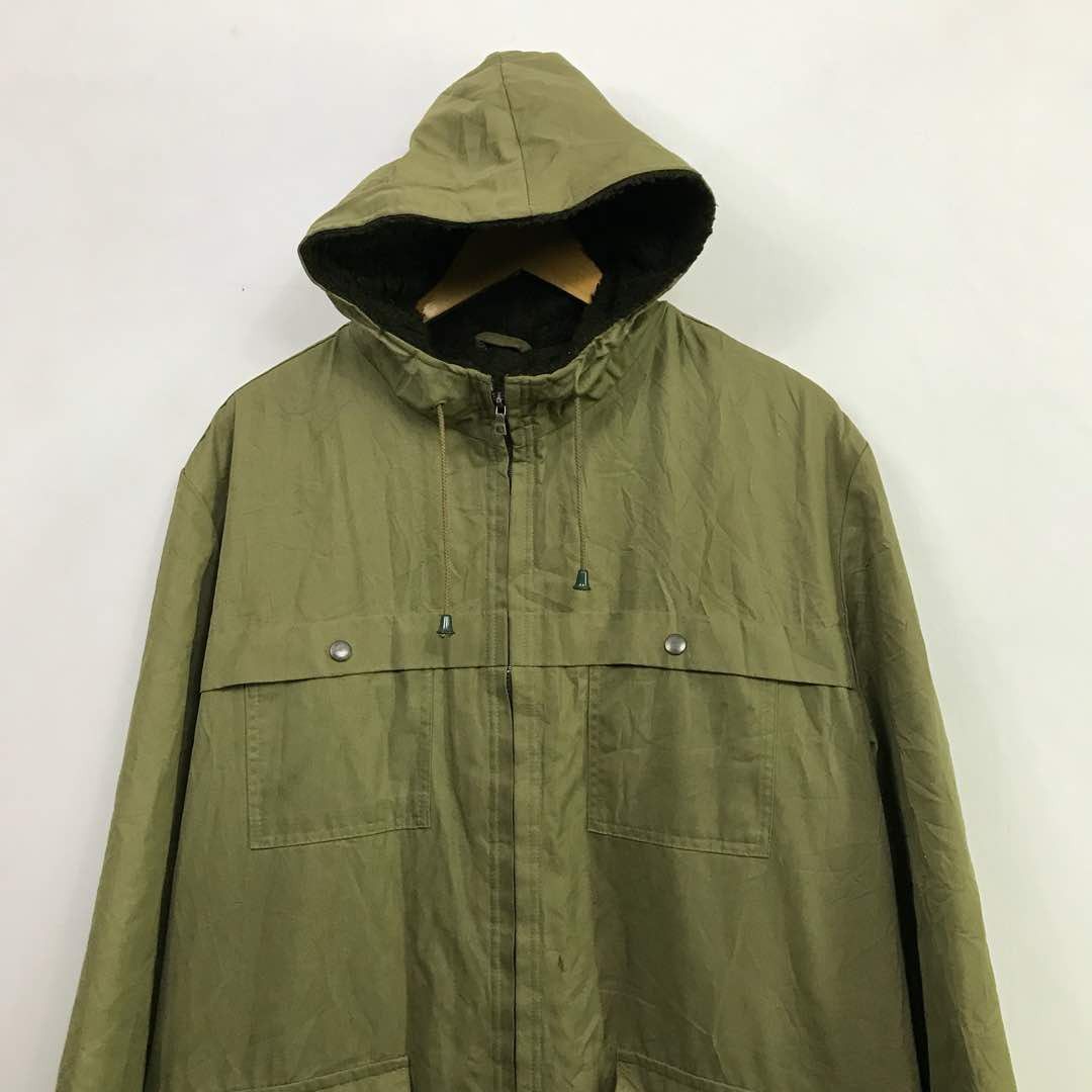 Vintage VINTAGE ST MICHAEL PARKA FUR LINING TALON ZIP ARMY Size US M / EU 48-50 / 2 - 3 Thumbnail