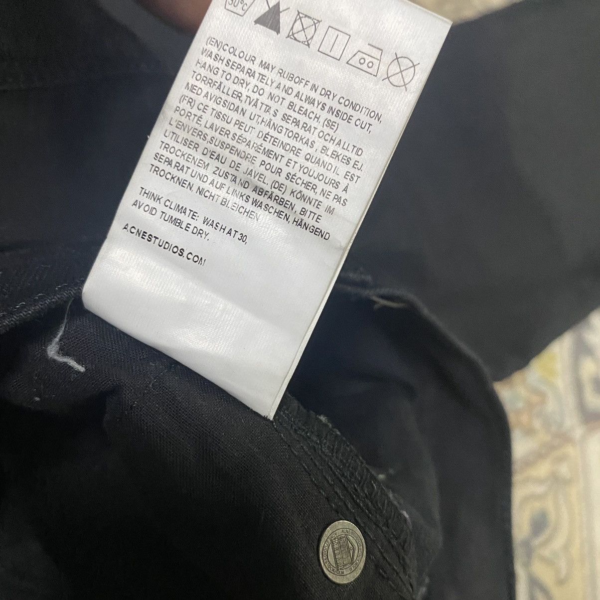 Acne Studios Acne Studios Max New Cash Skinny Jeans Stretch Size US 30 / EU 46 - 17 Thumbnail