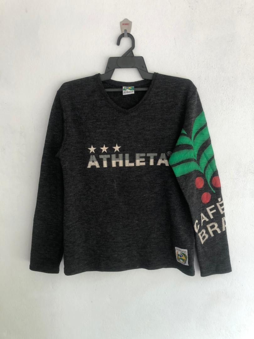 Japanese Brand Vintage Athleta Brazil Sport Travis Scott Fashion Style Size US M / EU 48-50 / 2 - 1 Thumbnail
