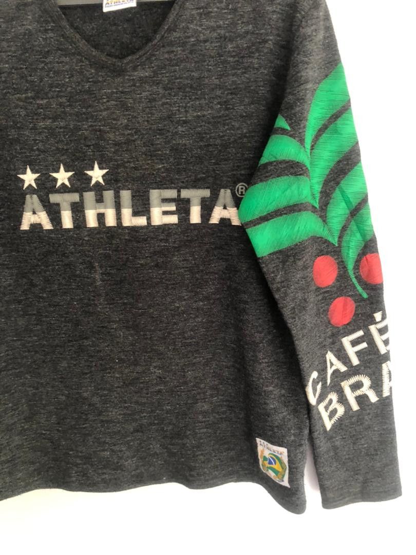 Japanese Brand Vintage Athleta Brazil Sport Travis Scott Fashion Style Size US M / EU 48-50 / 2 - 4 Thumbnail