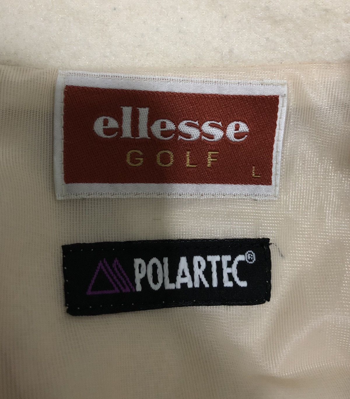 Ellesse × Vintage Vintage ELLESSE GOLF POLARTEC FLEECE PULLOVER JACKET Size US L / EU 52-54 / 3 - 9 Thumbnail
