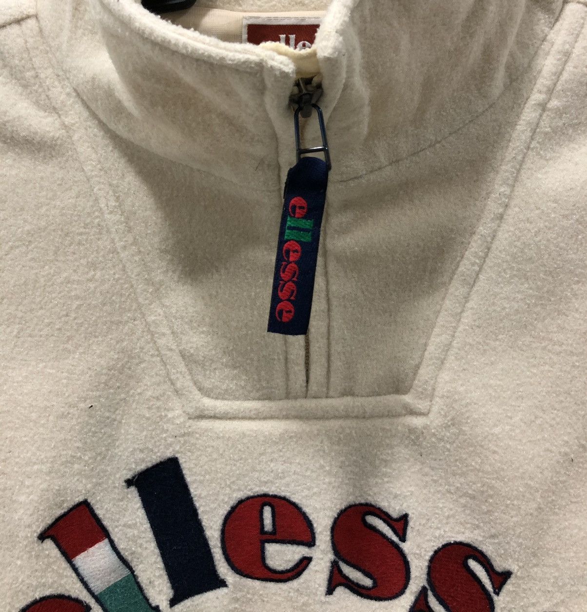 Ellesse × Vintage Vintage ELLESSE GOLF POLARTEC FLEECE PULLOVER JACKET Size US L / EU 52-54 / 3 - 5 Thumbnail
