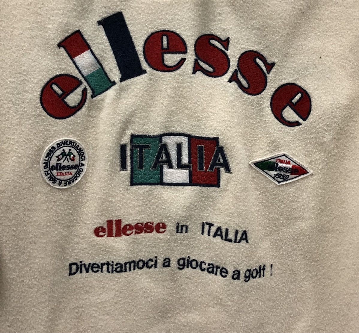Ellesse × Vintage Vintage ELLESSE GOLF POLARTEC FLEECE PULLOVER JACKET Size US L / EU 52-54 / 3 - 3 Thumbnail