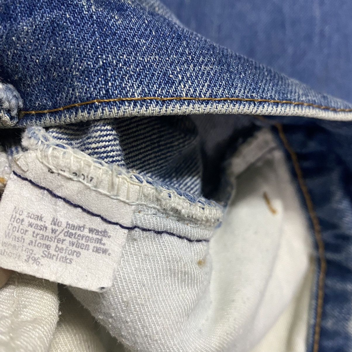 Levi's Vintage 70s Levis 646 Orangetab Bell Bottom Jeans Button10 Size US 34 / EU 50 - 19 Thumbnail