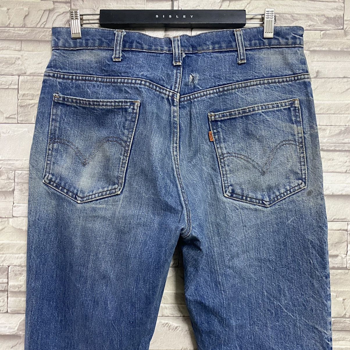 Levi's Vintage 70s Levis 646 Orangetab Bell Bottom Jeans Button10 Size US 34 / EU 50 - 11 Thumbnail
