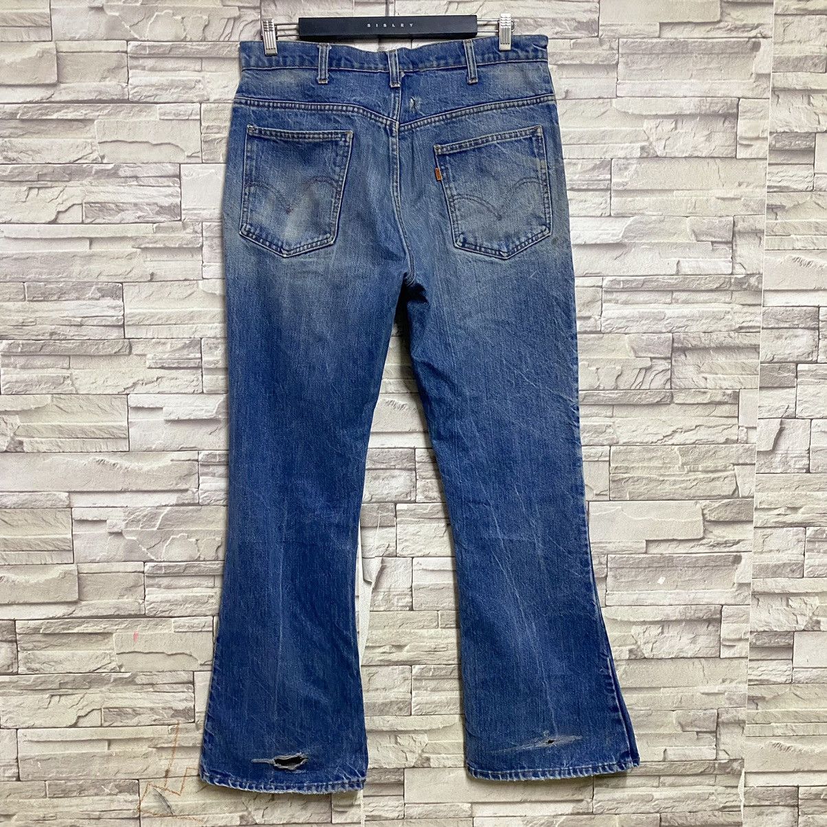 Levi's Vintage 70s Levis 646 Orangetab Bell Bottom Jeans Button10 Size US 34 / EU 50 - 10 Thumbnail