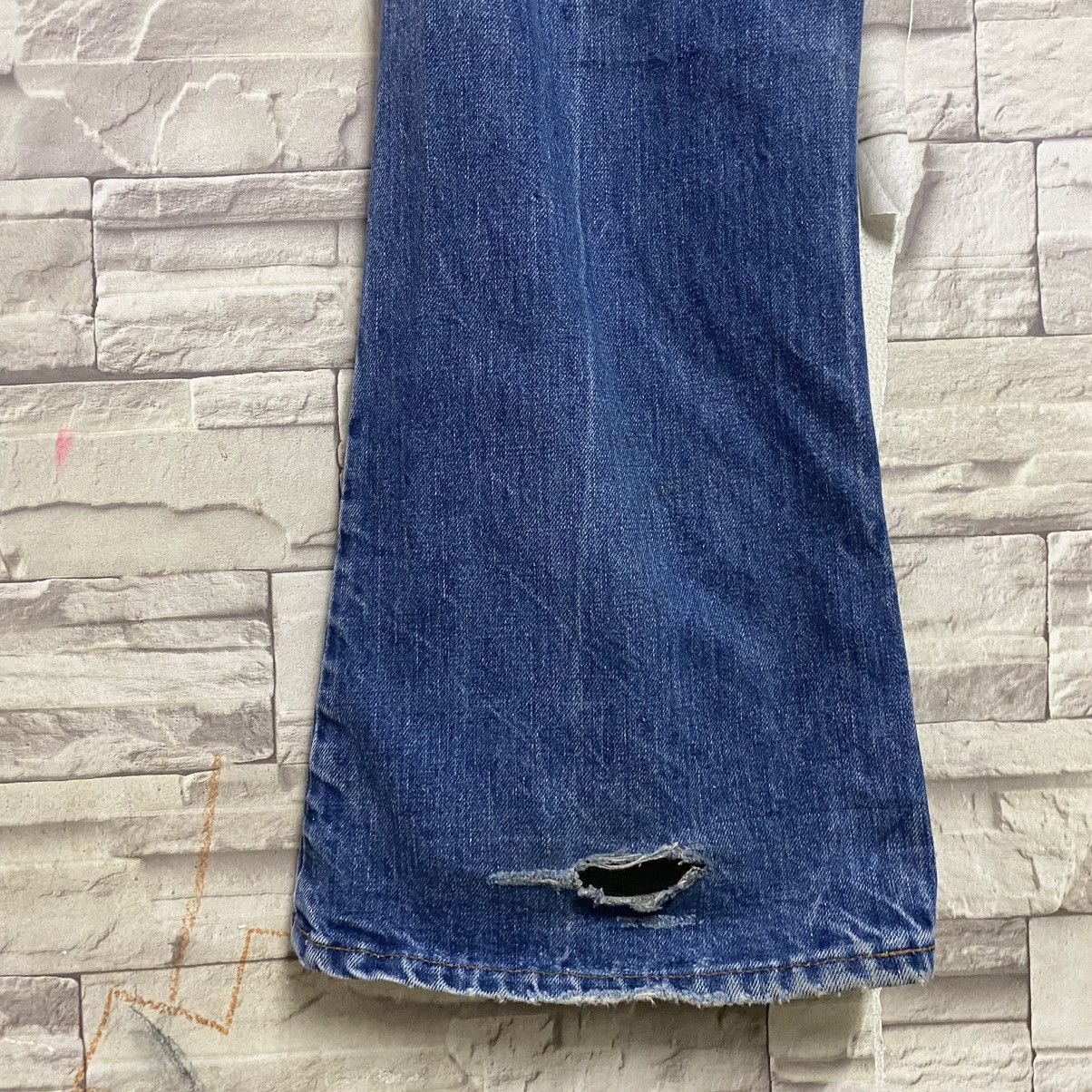 Levi's Vintage 70s Levis 646 Orangetab Bell Bottom Jeans Button10 Size US 34 / EU 50 - 16 Thumbnail
