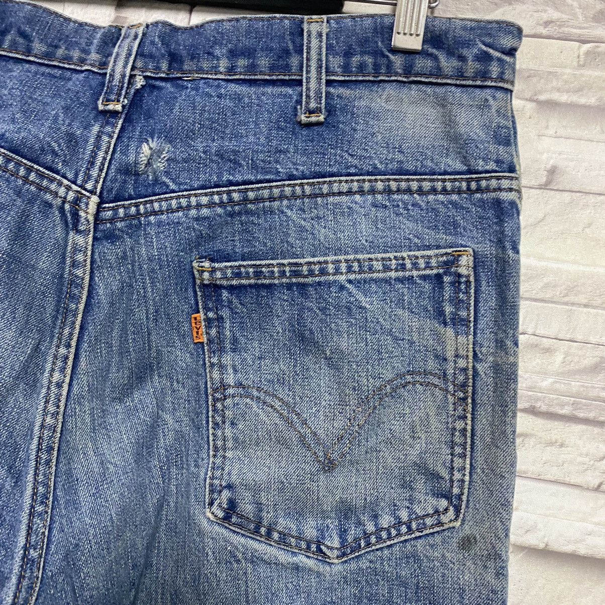 Levi's Vintage 70s Levis 646 Orangetab Bell Bottom Jeans Button10 Size US 34 / EU 50 - 12 Thumbnail