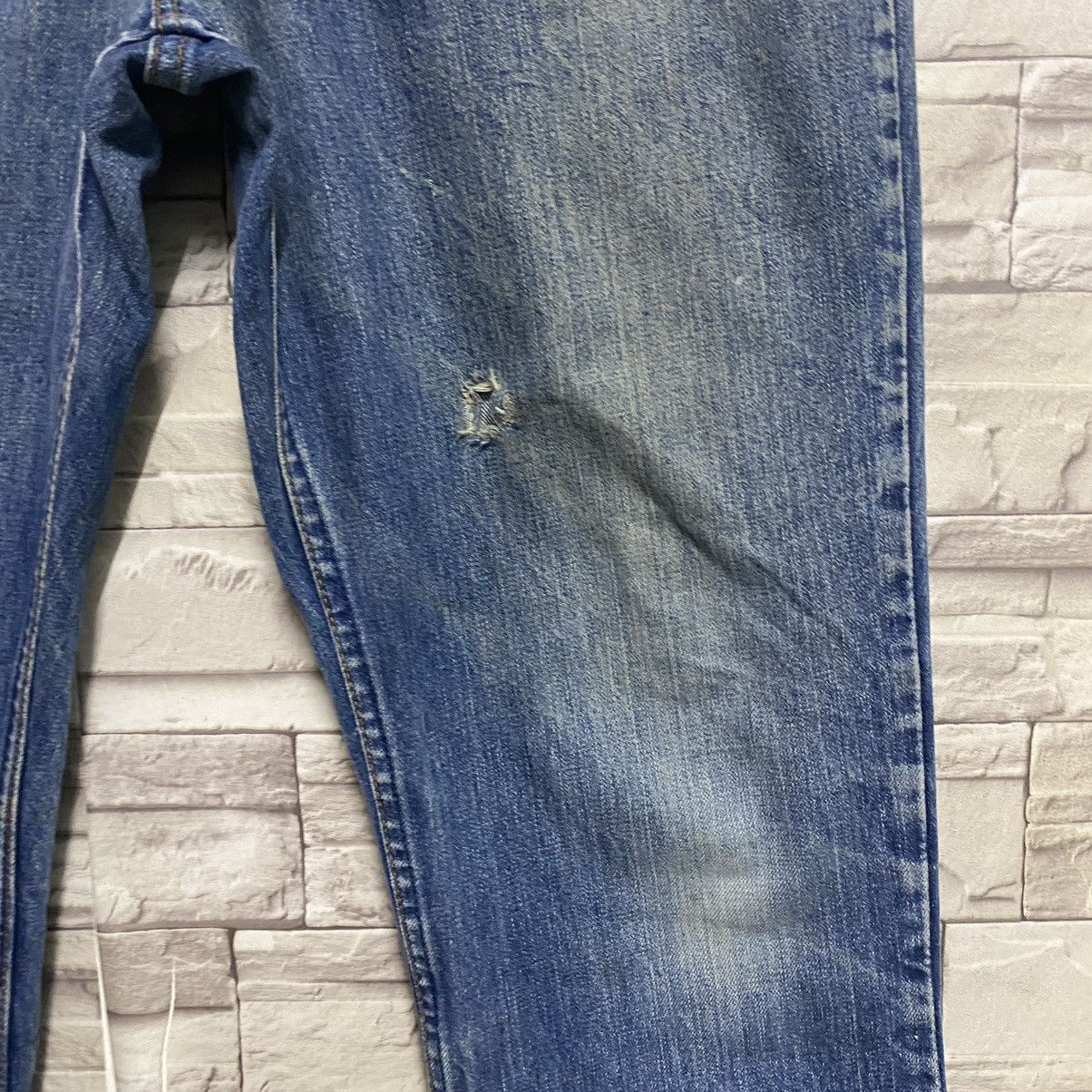 Levi's Vintage 70s Levis 646 Orangetab Bell Bottom Jeans Button10 Size US 34 / EU 50 - 7 Thumbnail