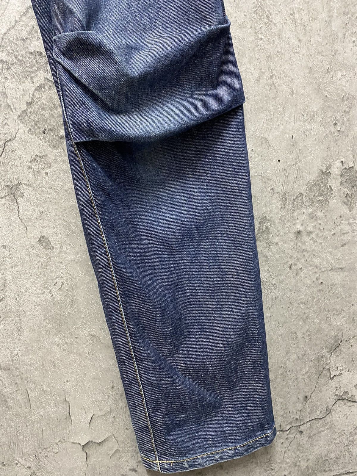 20471120 × Beauty Beast Archive 90’s Beauty Beast Engineered Buckle Back Denim Pants Size US 32 / EU 48 - 10 Thumbnail