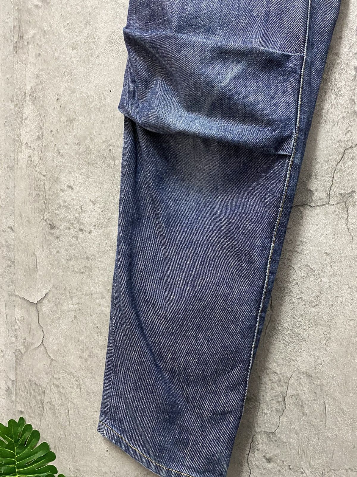 20471120 × Beauty Beast Archive 90’s Beauty Beast Engineered Buckle Back Denim Pants Size US 32 / EU 48 - 9 Thumbnail