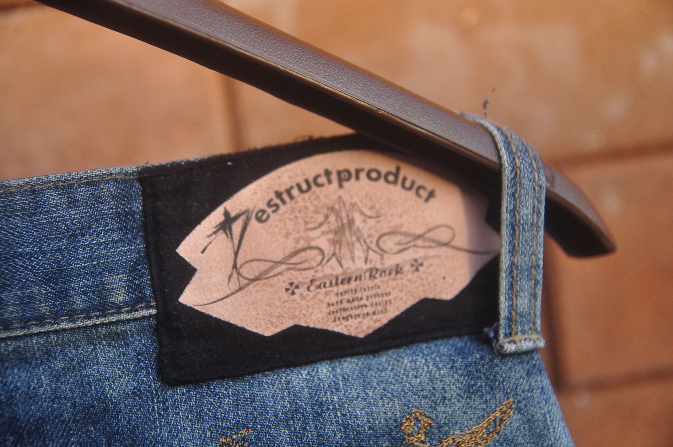 Japanese Brand × PPFM × Vintage PPFM Destruct Product Jeans Japanese Fashion Style Size US 31 - 5 Thumbnail