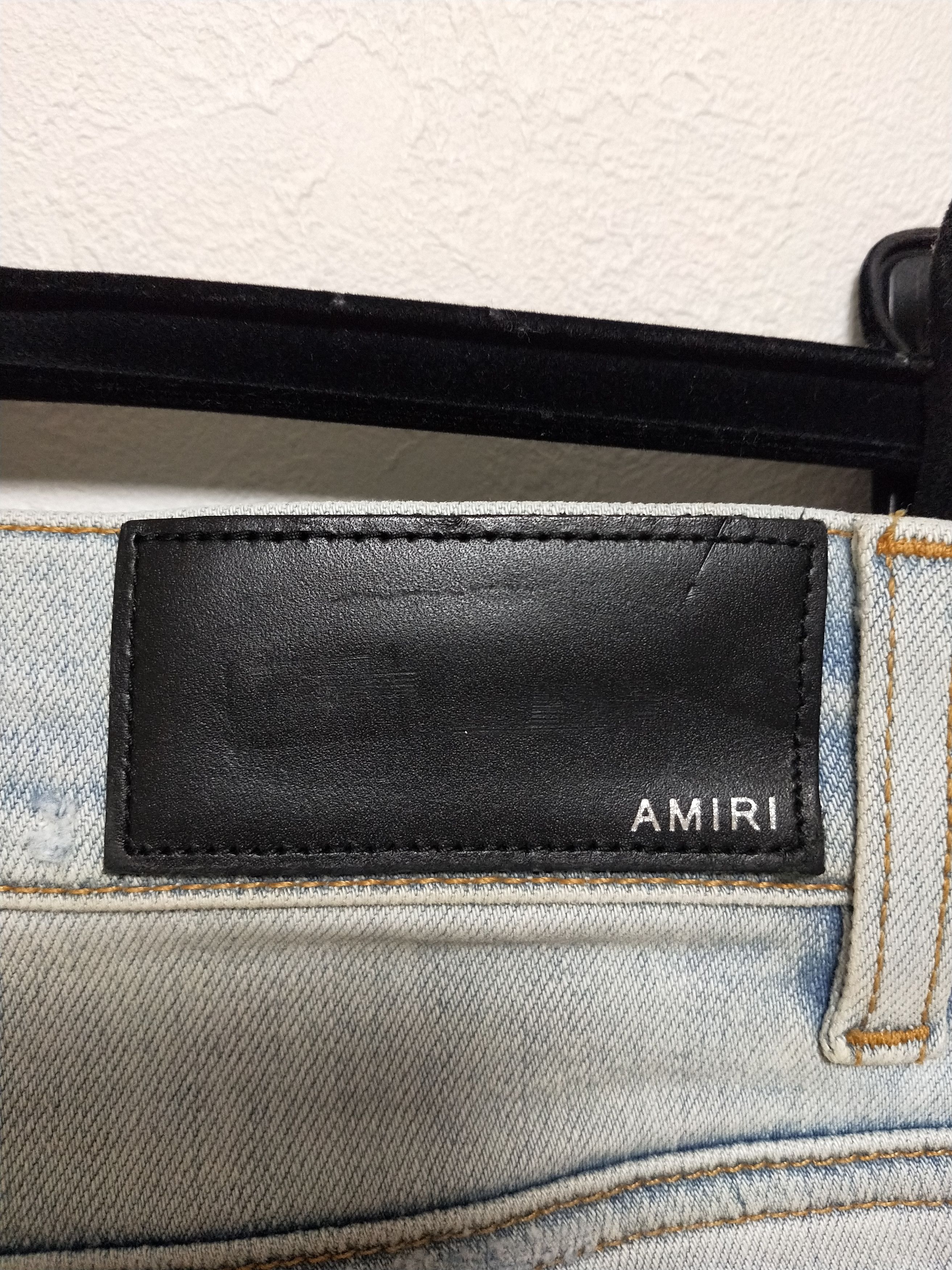Amiri Art Patch Jeans Size US 32 / EU 48 - 6 Thumbnail