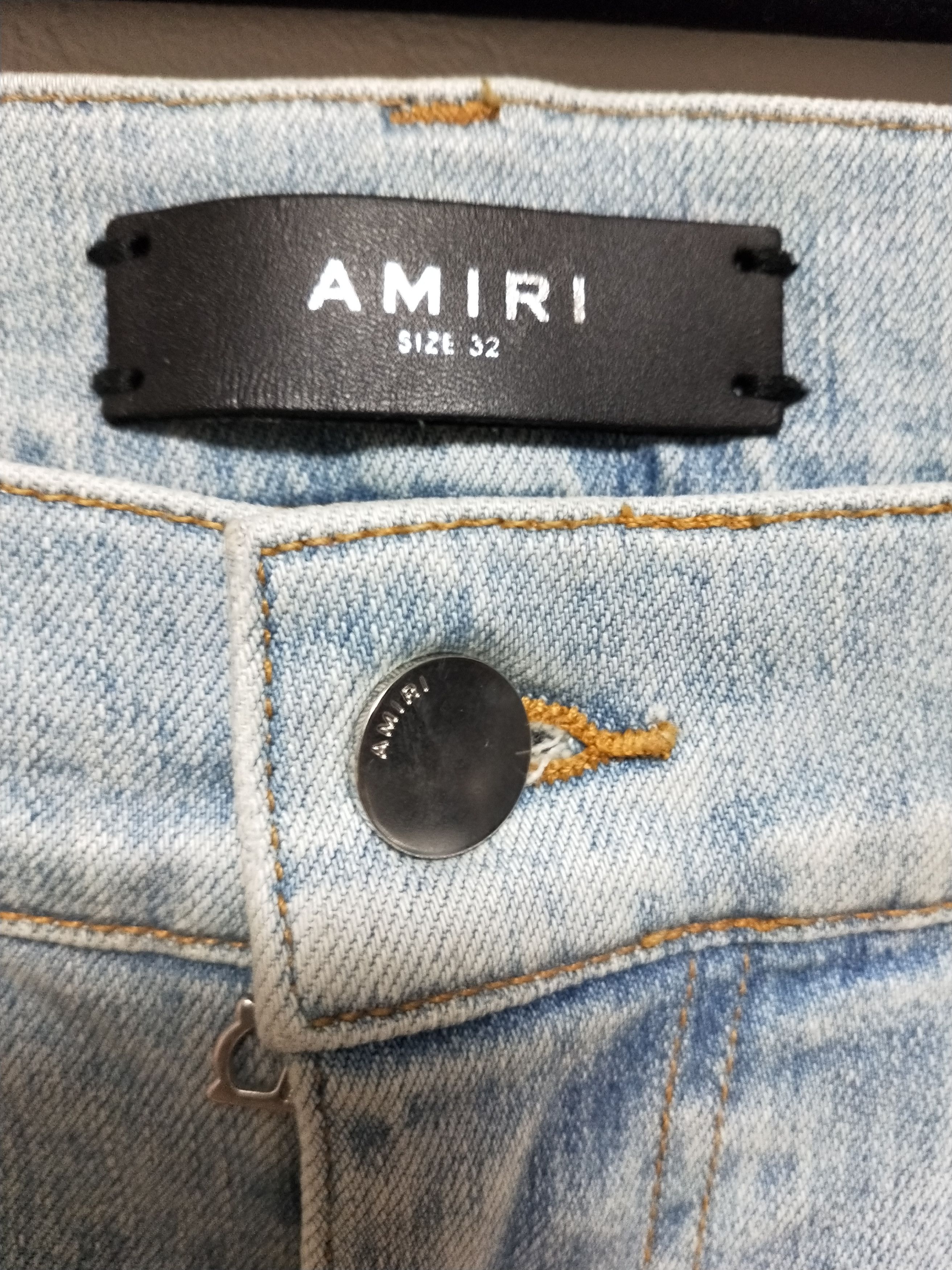 Amiri Art Patch Jeans Size US 32 / EU 48 - 5 Thumbnail