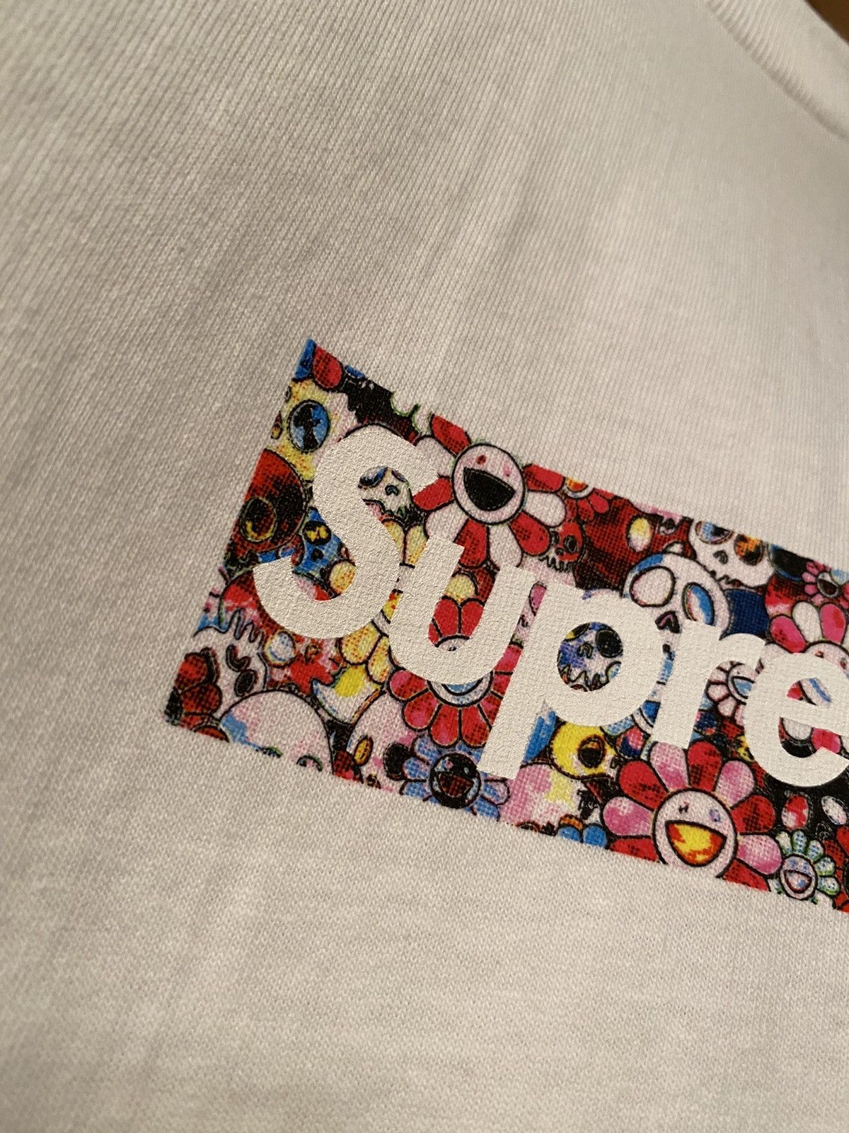 Supreme × Takashi Murakami Supreme x Takashi Murakami (Covid-19) Box Logo Tee Size US L / EU 52-54 / 3 - 4 Thumbnail