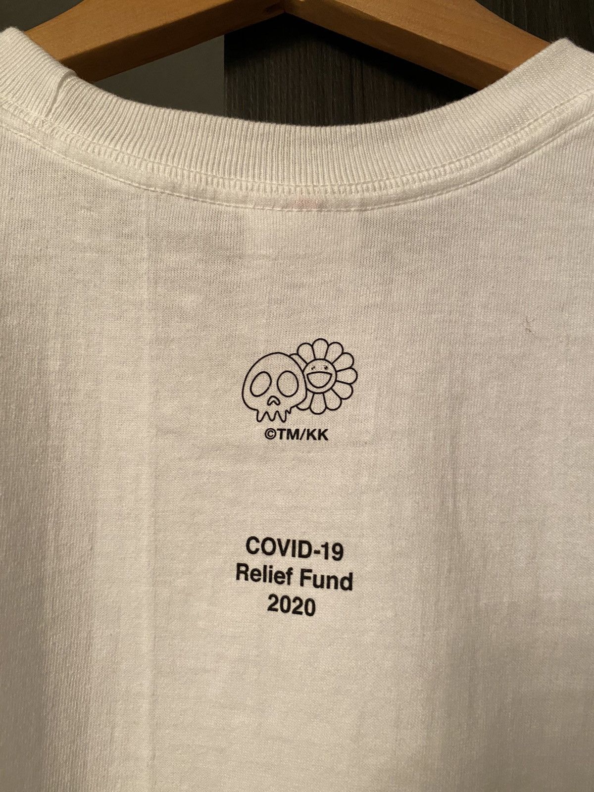 Supreme × Takashi Murakami Supreme x Takashi Murakami (Covid-19) Box Logo Tee Size US L / EU 52-54 / 3 - 6 Thumbnail