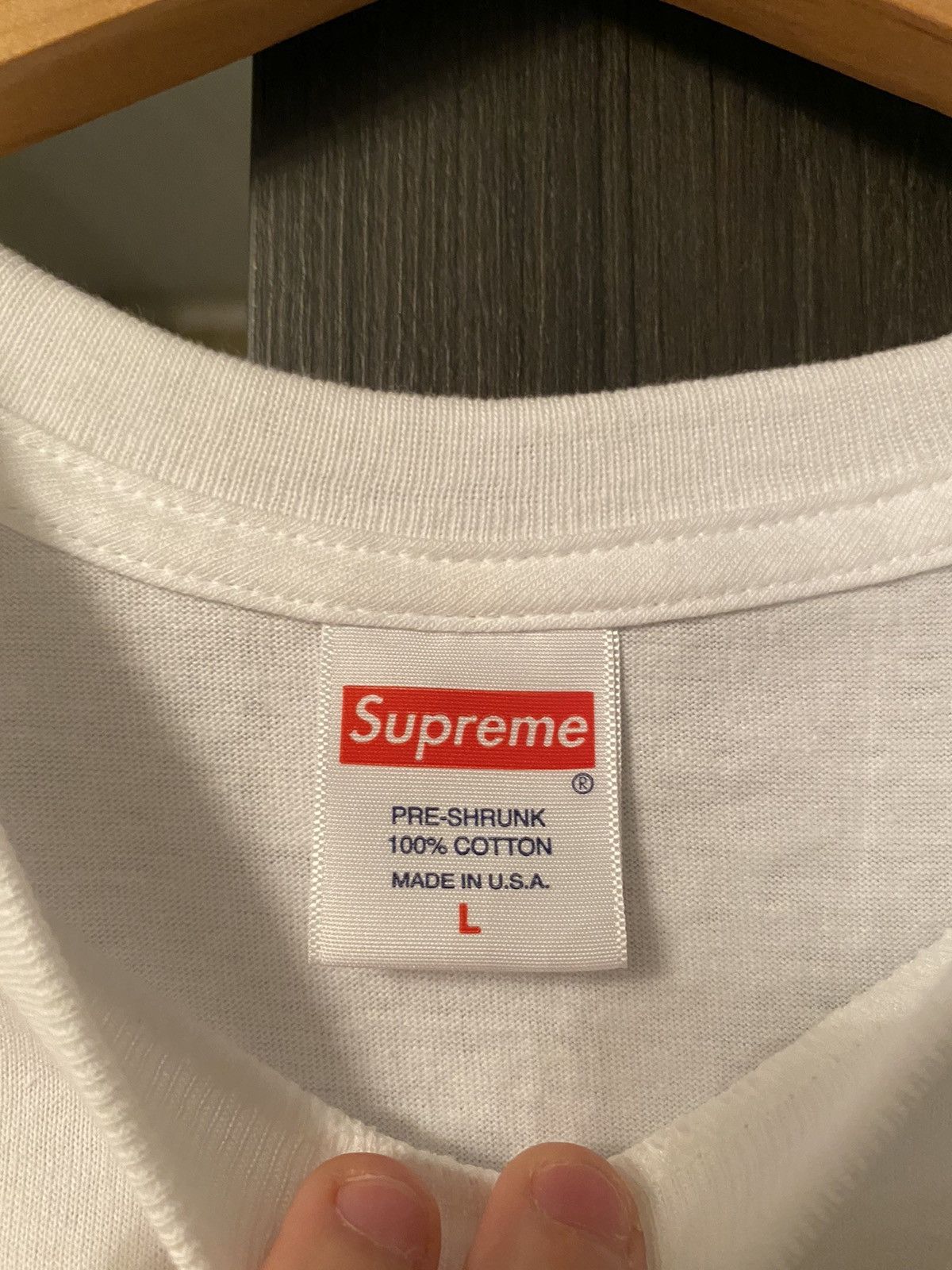 Supreme × Takashi Murakami Supreme x Takashi Murakami (Covid-19) Box Logo Tee Size US L / EU 52-54 / 3 - 7 Thumbnail