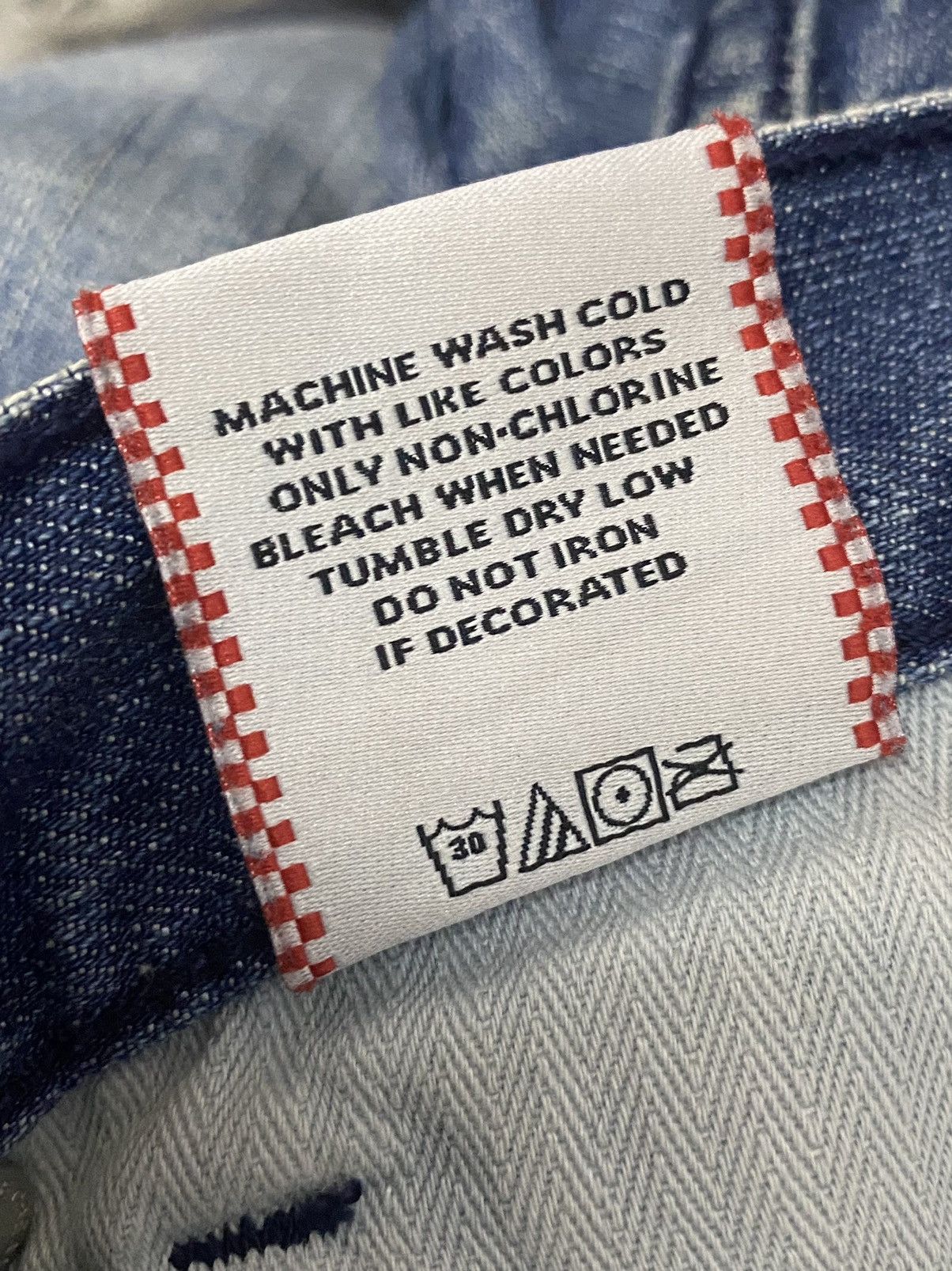 Billionaire Boys Club × Icecream BBC Running Dog Ice Cream Denim Pants Size US 32 / EU 48 - 20 Thumbnail