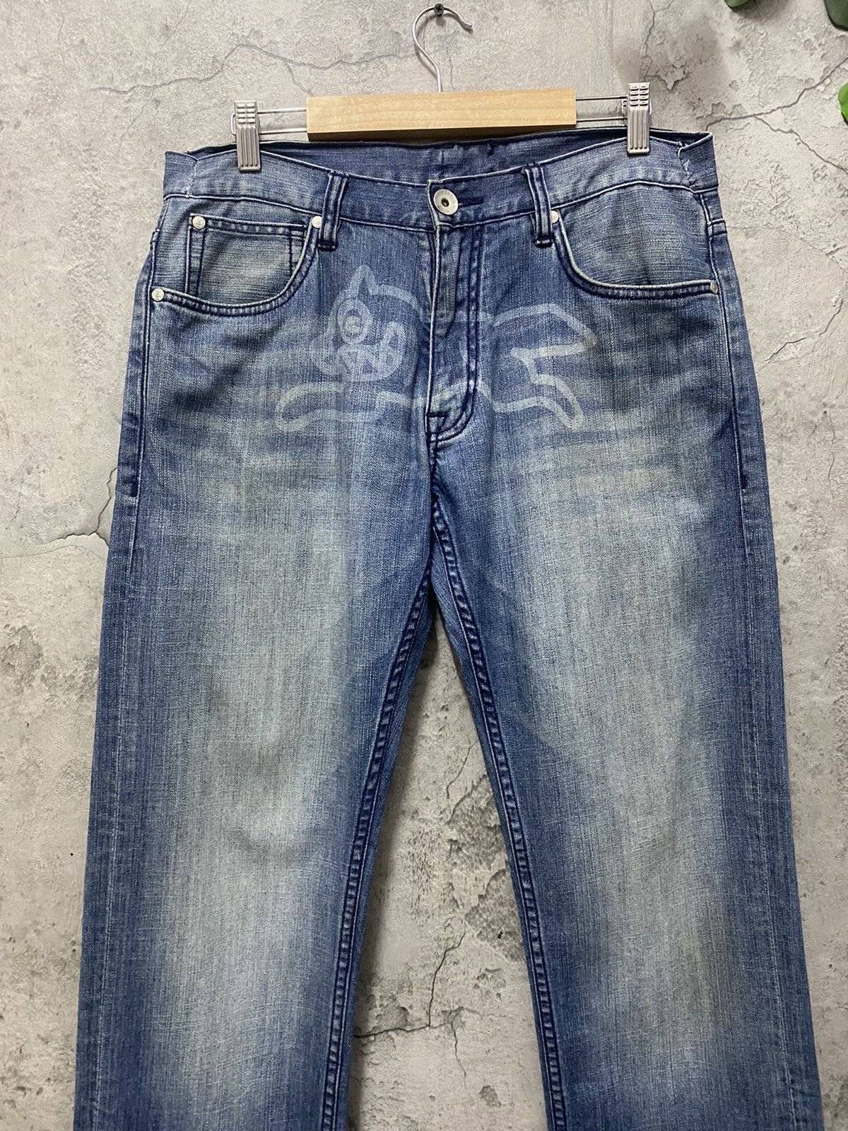 Billionaire Boys Club × Icecream BBC Running Dog Ice Cream Denim Pants Size US 32 / EU 48 - 3 Thumbnail