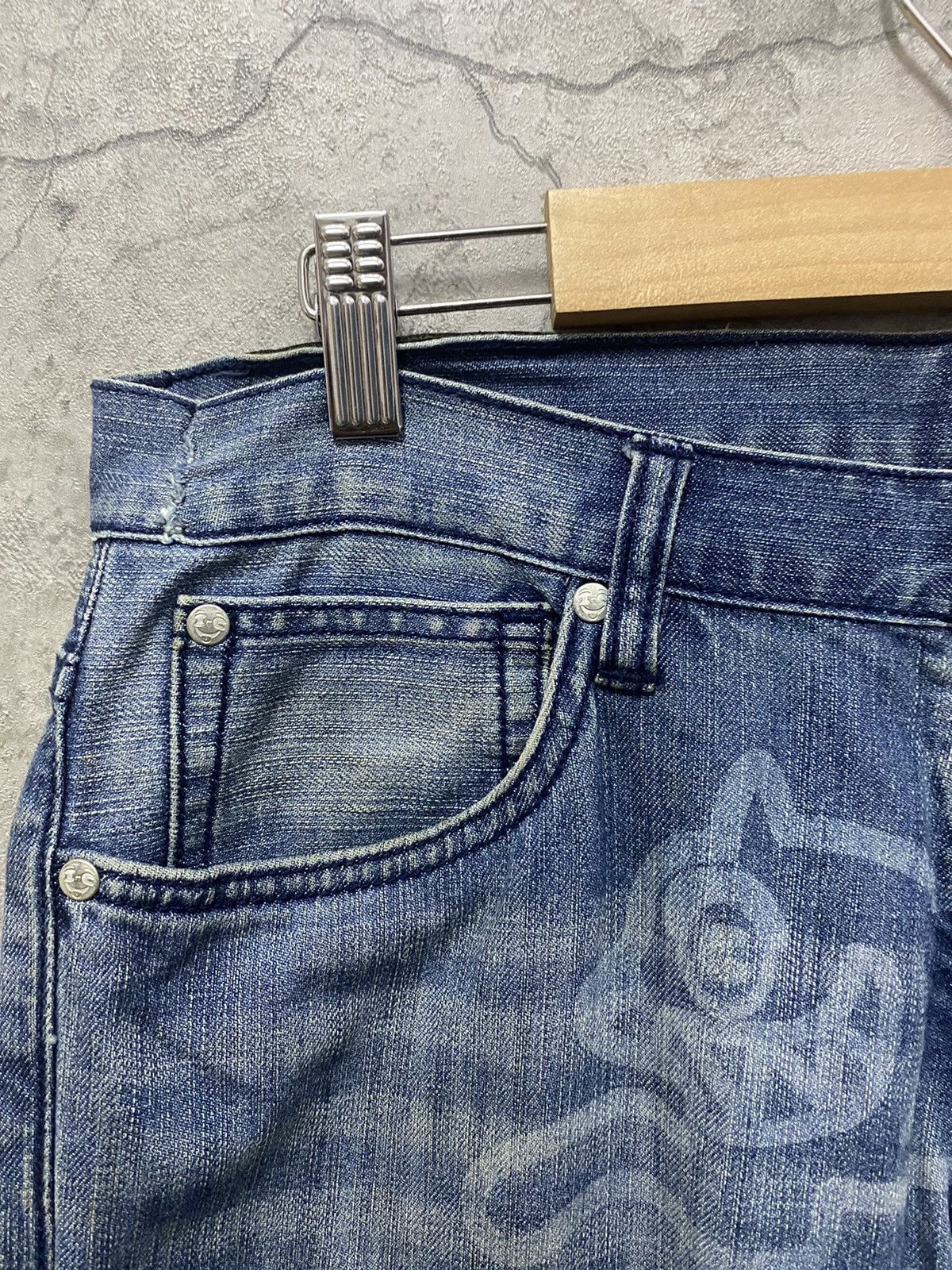 Billionaire Boys Club × Icecream BBC Running Dog Ice Cream Denim Pants Size US 32 / EU 48 - 14 Thumbnail