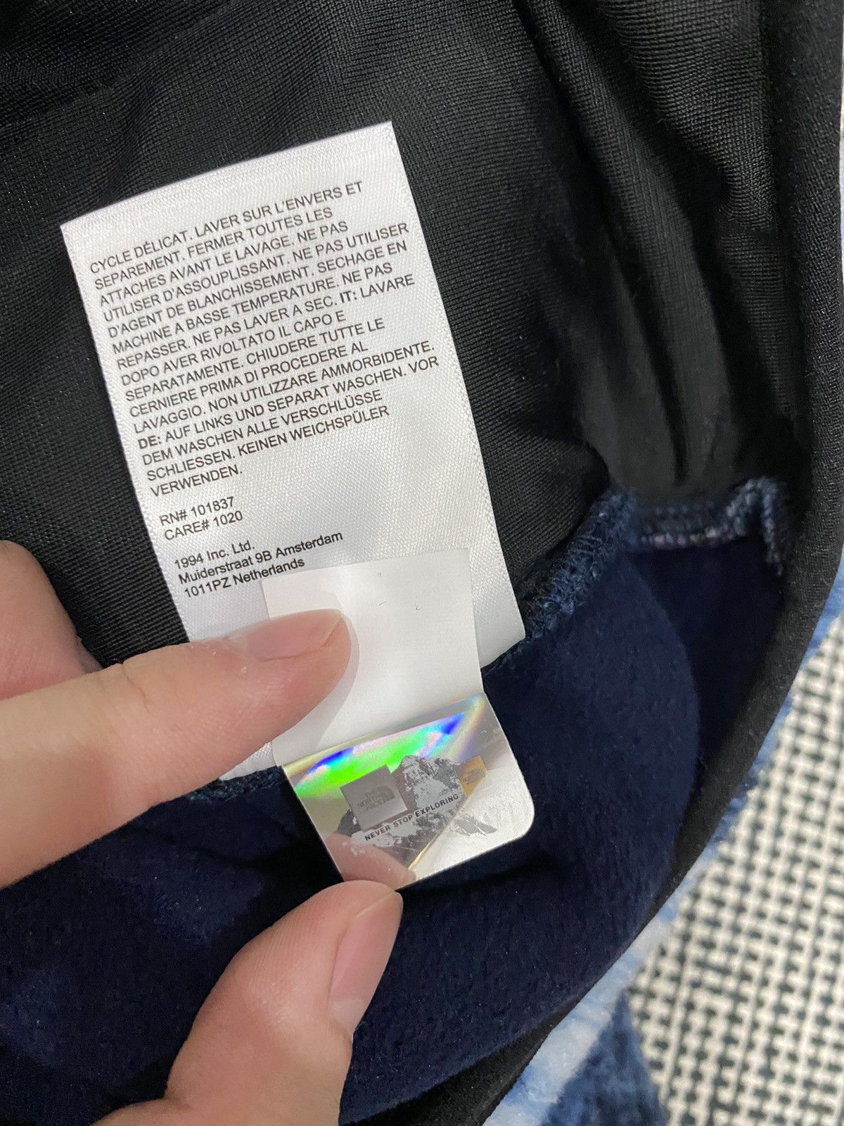 Supreme × The North Face Supreme The North Face Bleached Denim Print Fleece Jacket Size US S / EU 44-46 / 1 - 4 Thumbnail