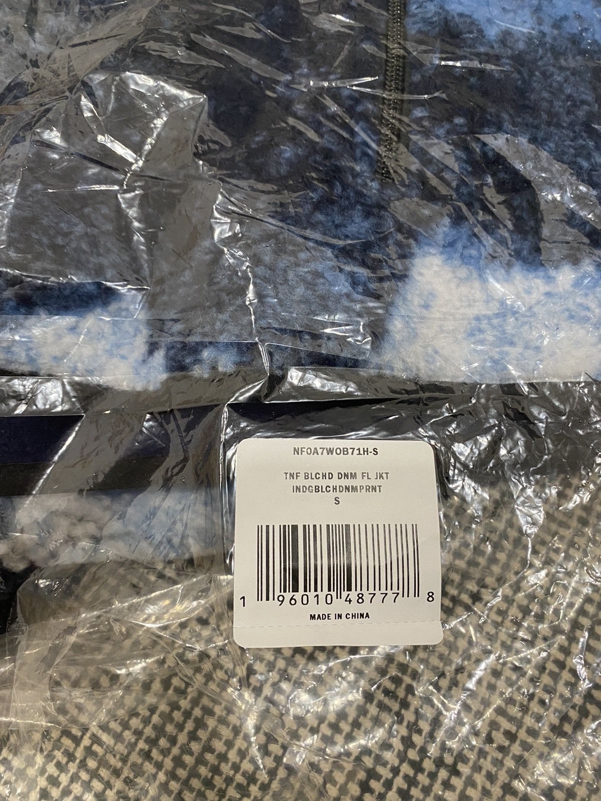 Supreme × The North Face Supreme The North Face Bleached Denim Print Fleece Jacket Size US S / EU 44-46 / 1 - 6 Thumbnail