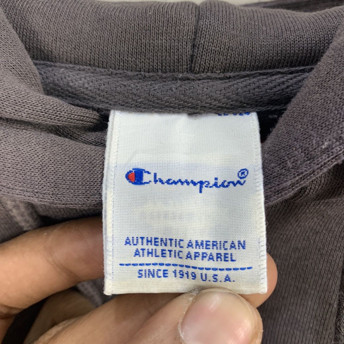 Champion × Vintage 90s CHAMPION BLIZZAK USA Spellout Pullover Hoodie Sweater Size US XL / EU 56 / 4 - 17 Thumbnail