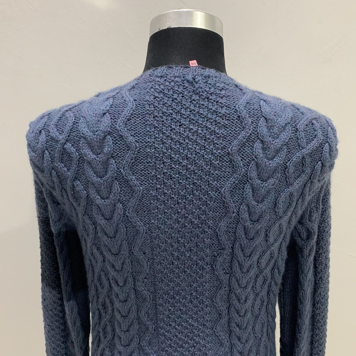 Aran Isles Knitwear × Japanese Brand Irish Aran Bendigo Merino Wool Cable Knit Cardigan Sweater Size US M / EU 48-50 / 2 - 15 Thumbnail