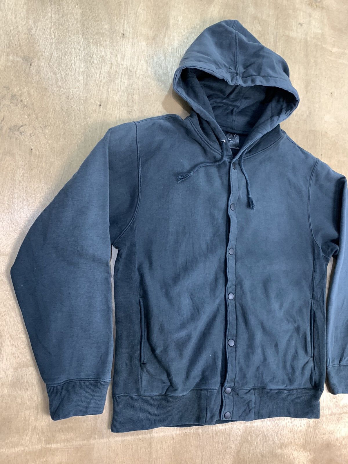 Faded Glory Vtg FREE STYLE Streetwear Sun Faded Button Up Hoodie Jacket Size US L / EU 52-54 / 3 - 5 Thumbnail