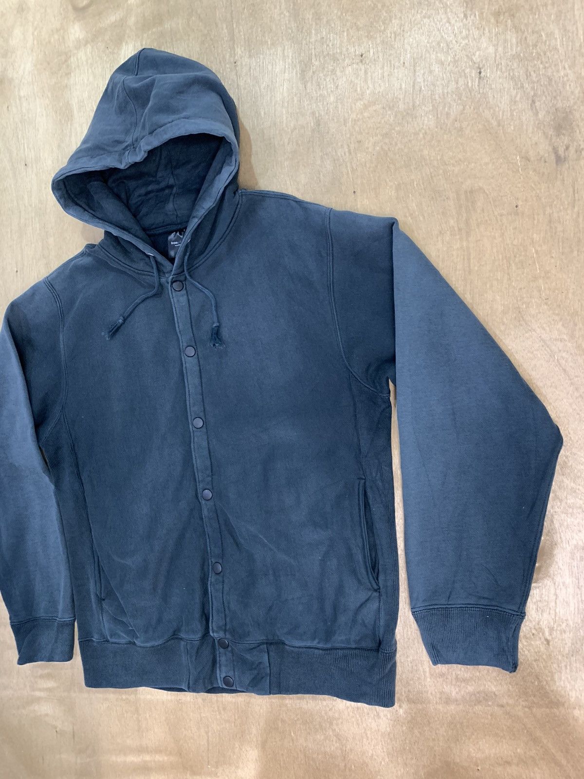 Faded Glory Vtg FREE STYLE Streetwear Sun Faded Button Up Hoodie Jacket Size US L / EU 52-54 / 3 - 6 Thumbnail