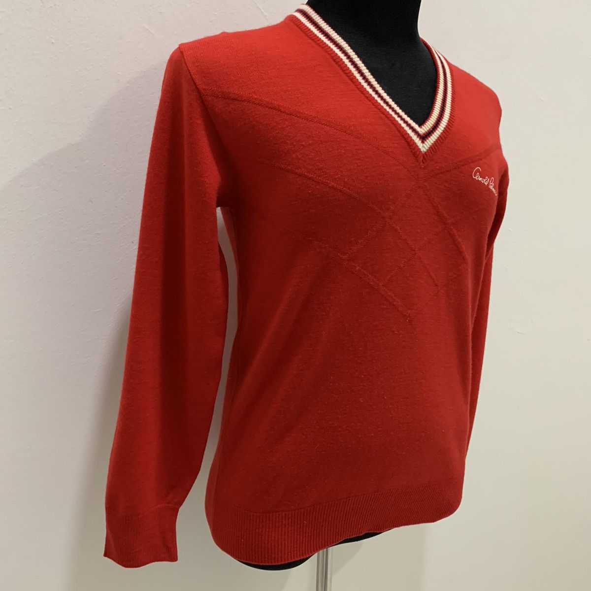 Designer × Japanese Brand ARNOLD PALMER RENOWN Vintag Varsity Knit Sweater Sweatshirt Size US M / EU 48-50 / 2 - 5 Thumbnail