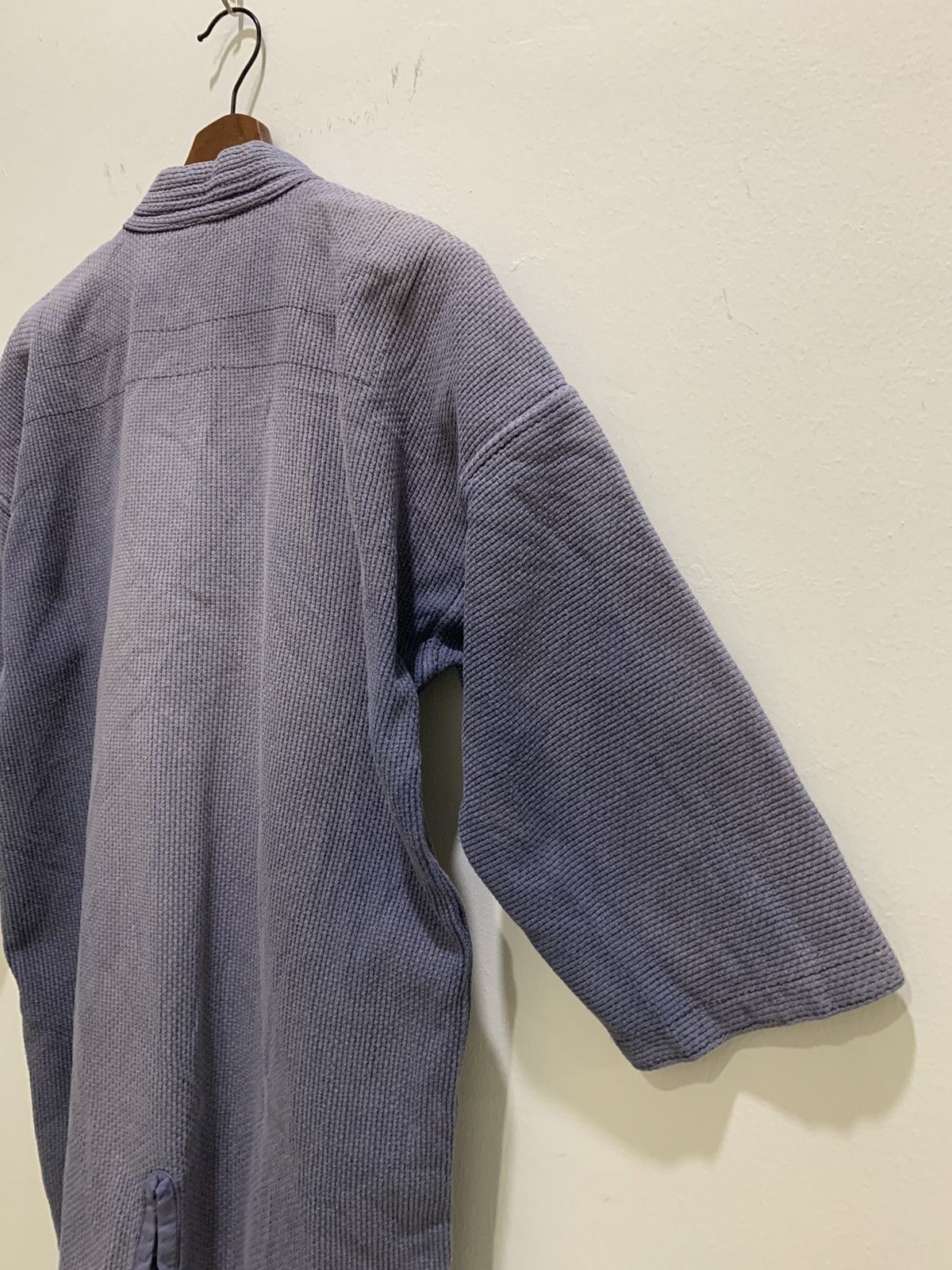 Indigo × Japanese Brand VISVIM Inspired Indigo Sanjuro Noragi Denim Kimono Jacket Size US M / EU 48-50 / 2 - 15 Thumbnail
