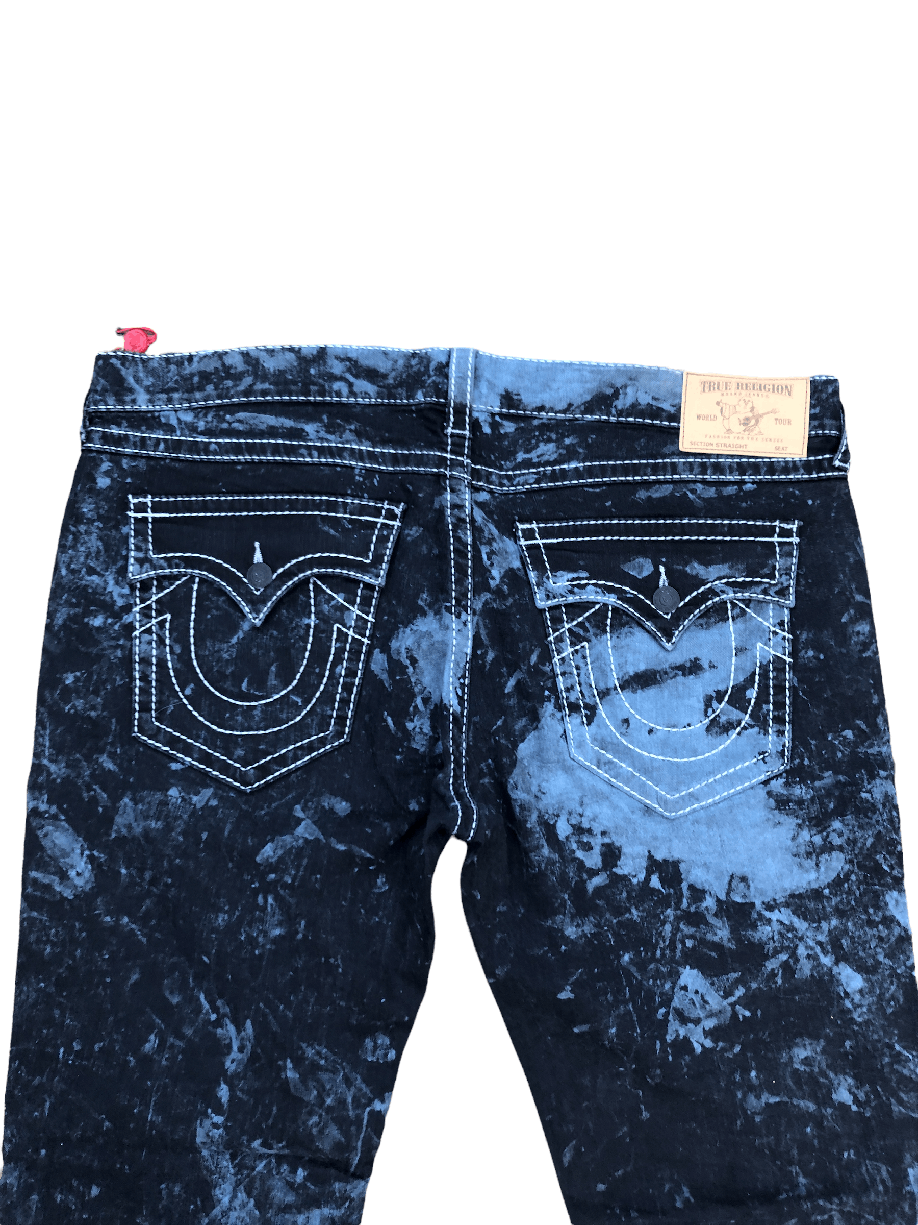True Religion × Vintage Vintage True Religion Jeans Size 40 STRAIGHT Blue/Black Size US 40 / EU 56 - 2 Thumbnail
