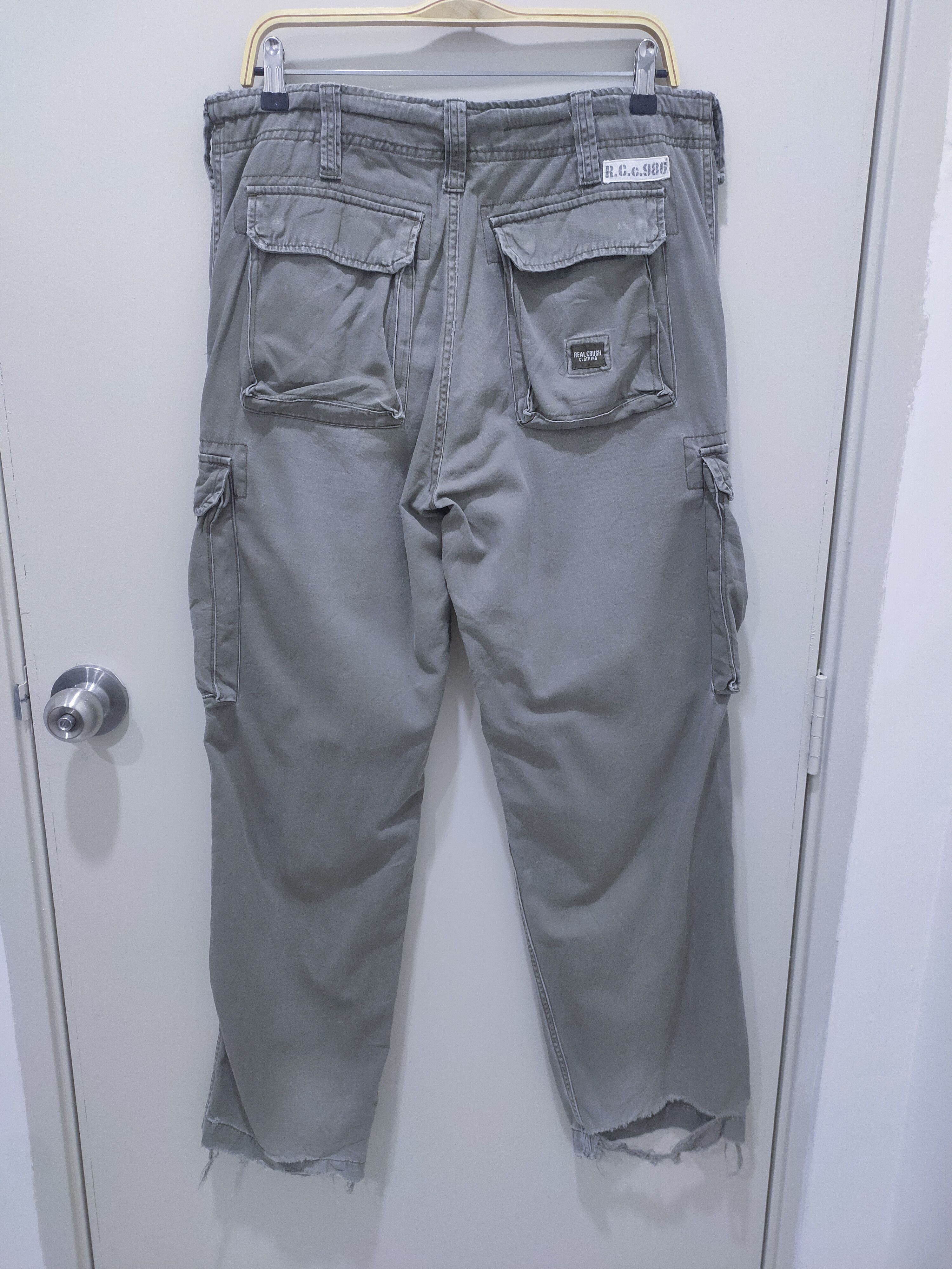 Japanese Brand REAL CRUSH CLOTHING R.C.C 1986 Tactical Utility Cargo Pants Size US 34 / EU 50 - 2 Thumbnail