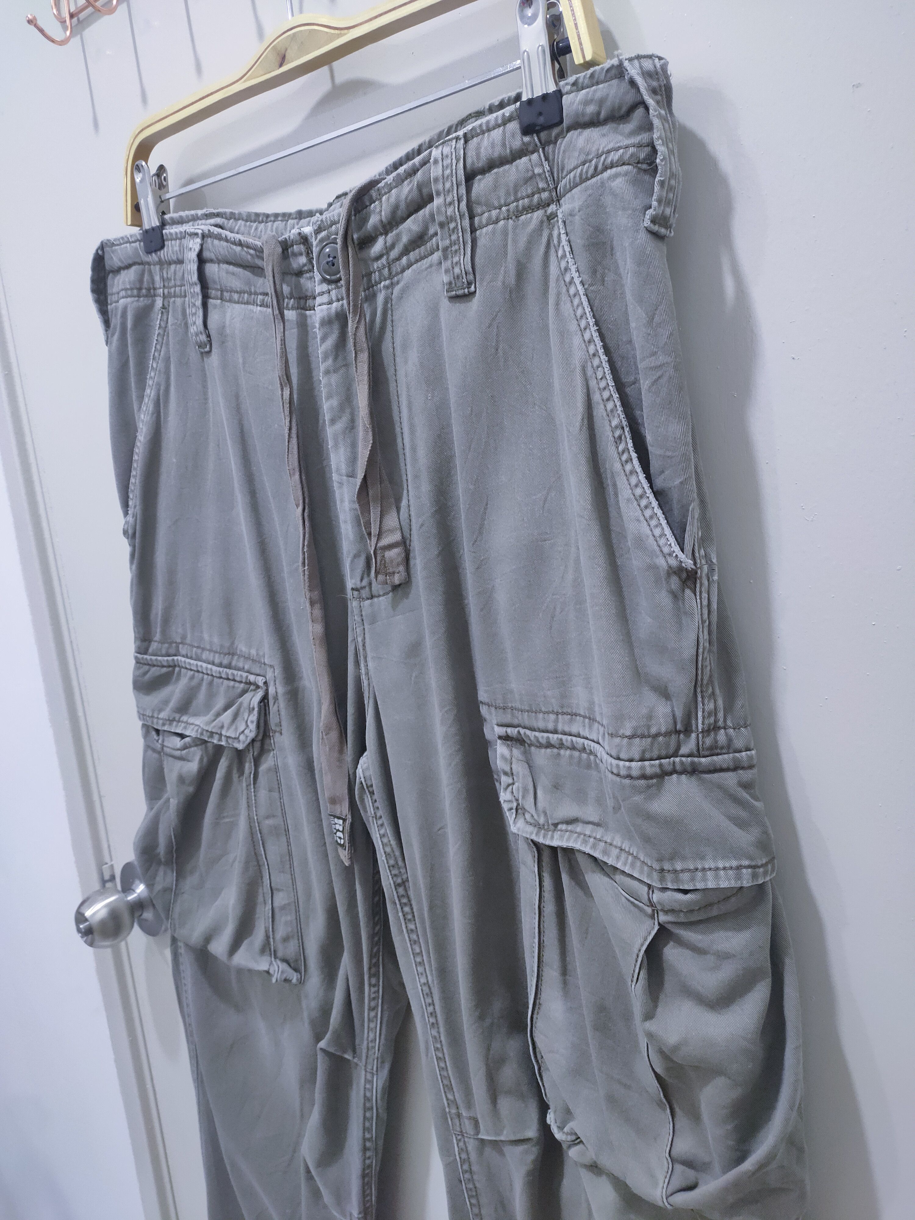 Japanese Brand REAL CRUSH CLOTHING R.C.C 1986 Tactical Utility Cargo Pants Size US 34 / EU 50 - 10 Thumbnail