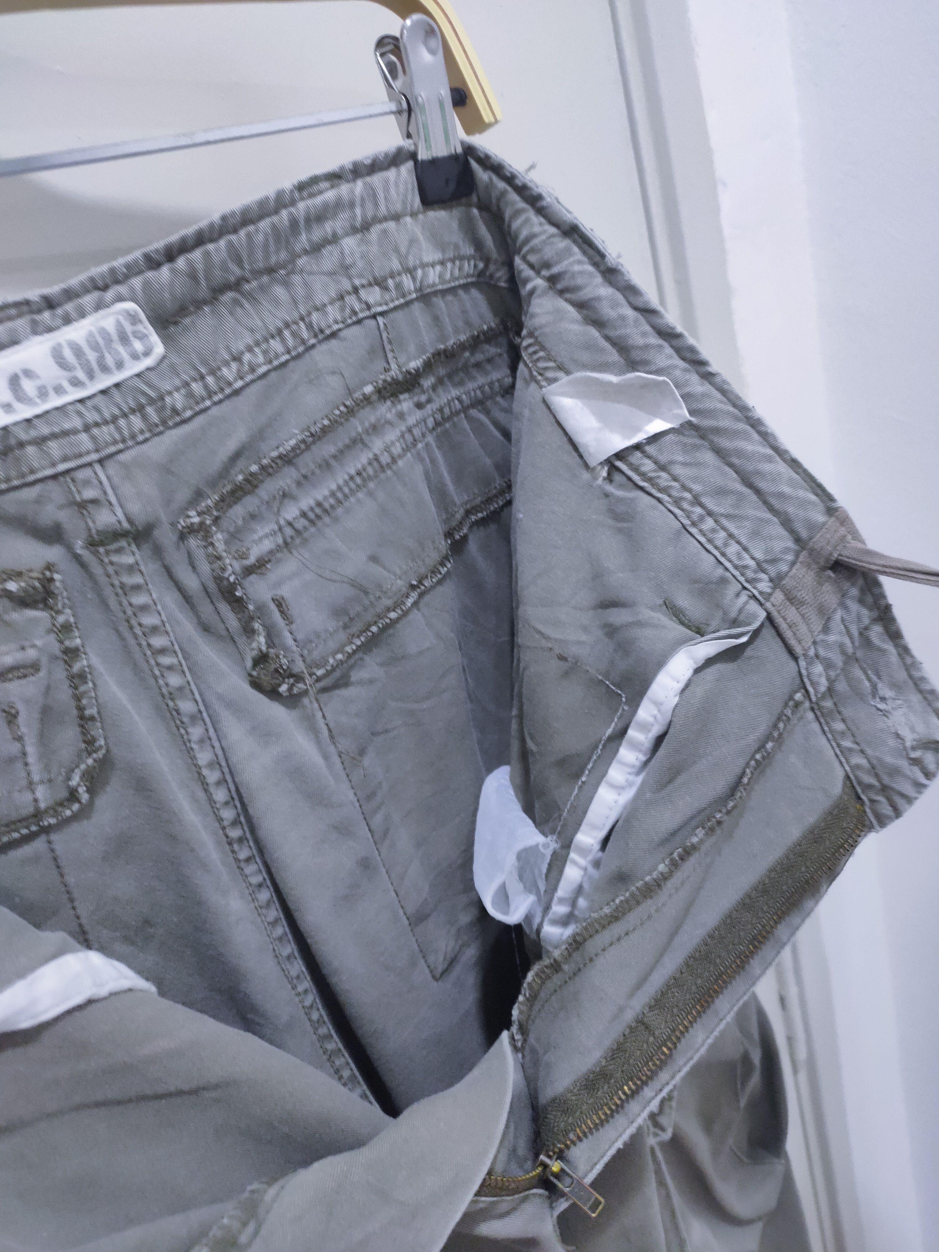 Japanese Brand REAL CRUSH CLOTHING R.C.C 1986 Tactical Utility Cargo Pants Size US 34 / EU 50 - 14 Thumbnail