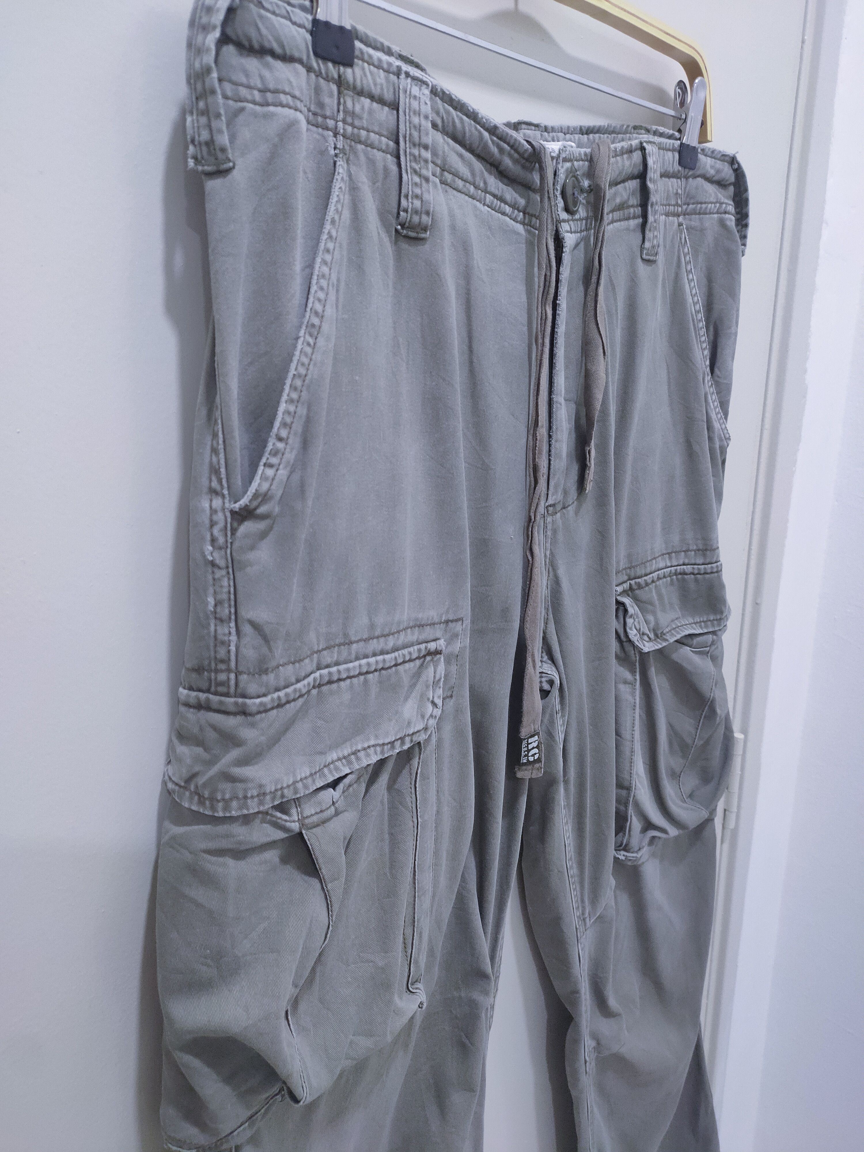 Japanese Brand REAL CRUSH CLOTHING R.C.C 1986 Tactical Utility Cargo Pants Size US 34 / EU 50 - 6 Thumbnail